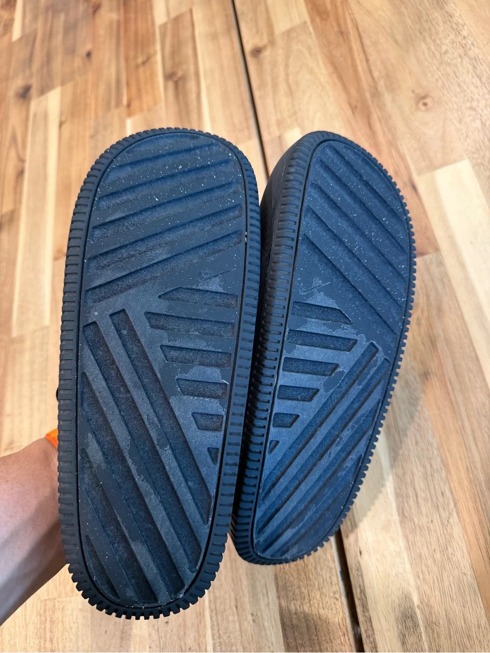 Men’s Nike Calm slide/sandals black Slip-On Clog with Heel Strap
